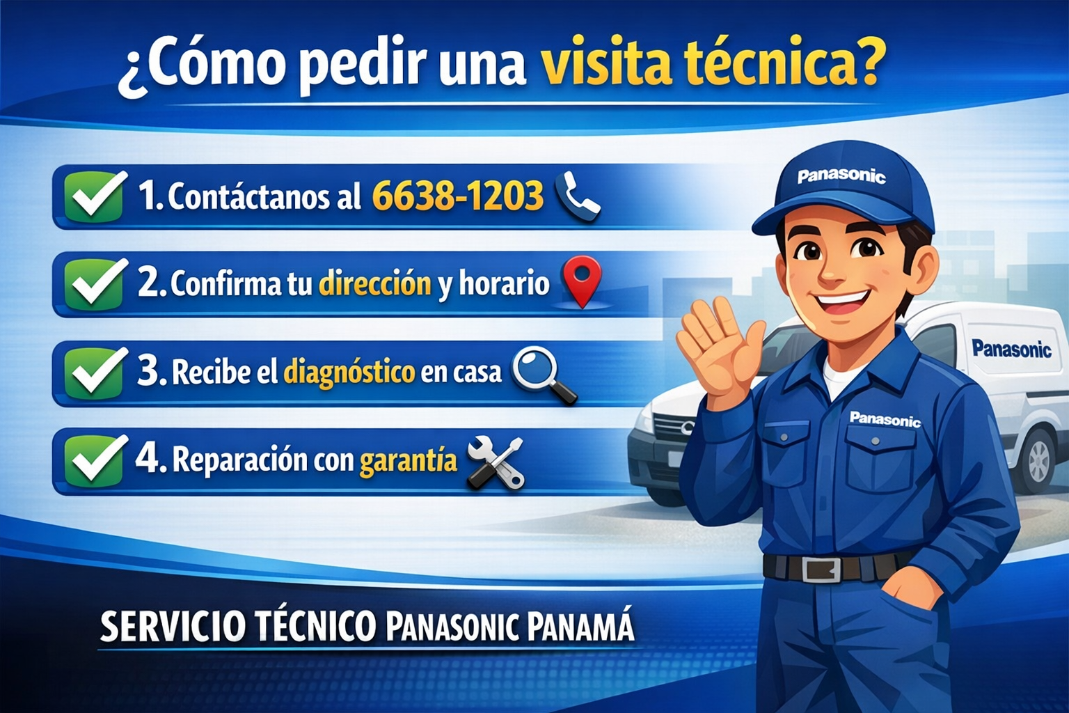 servicio técnico panasonic Panamá