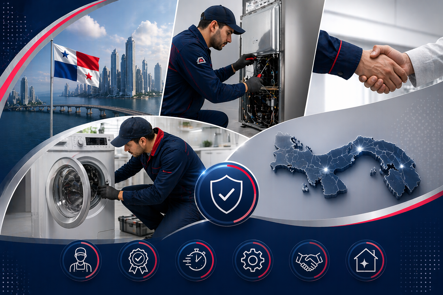 Equipo de técnicos certificados Frigidaire Panamá