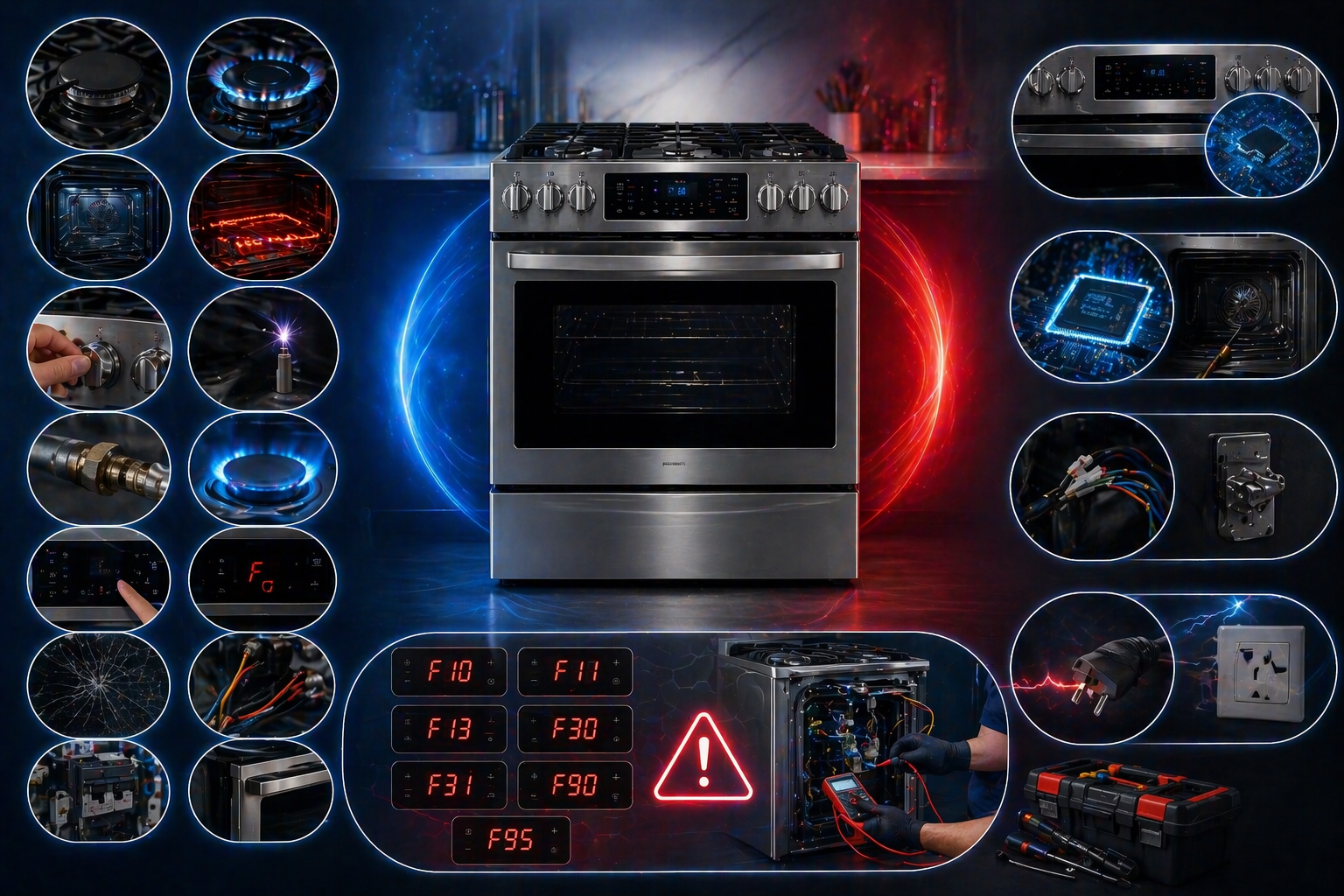 Servicio técnico estufa y horno Frigidaire en Panamá