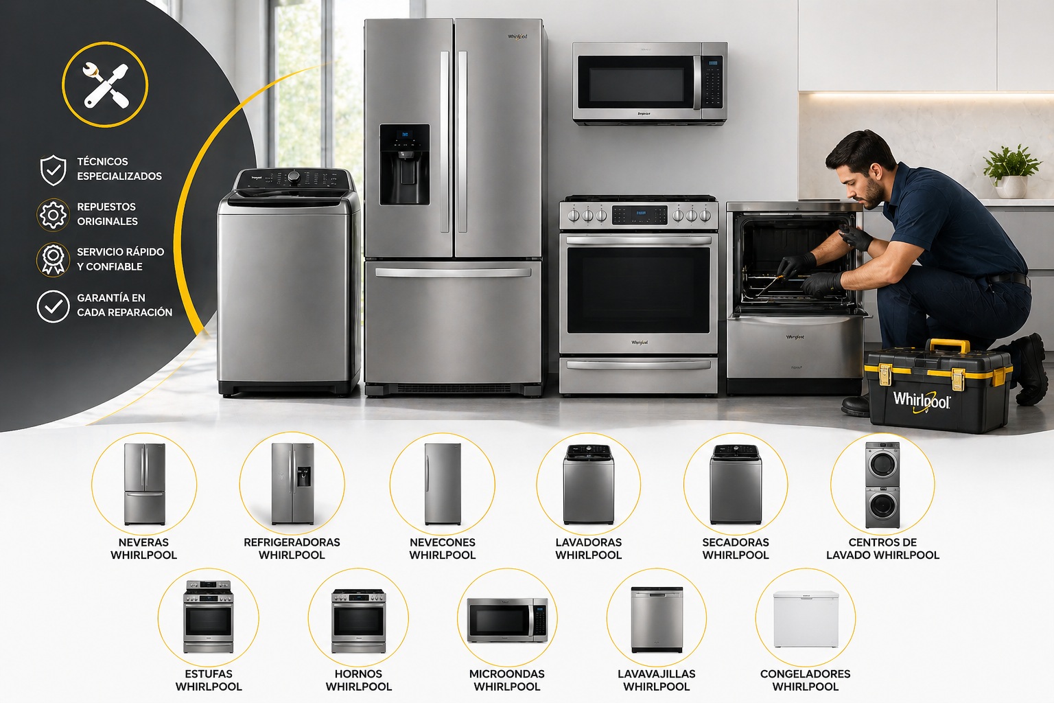 servicio técnico Whirlpool Panamá