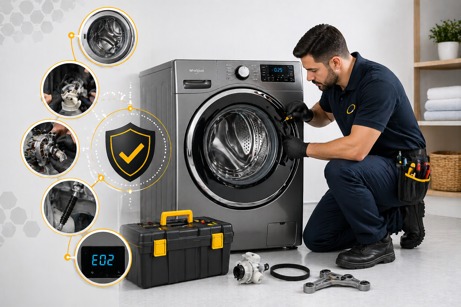 Reparación lavadora whirlpool Panamá