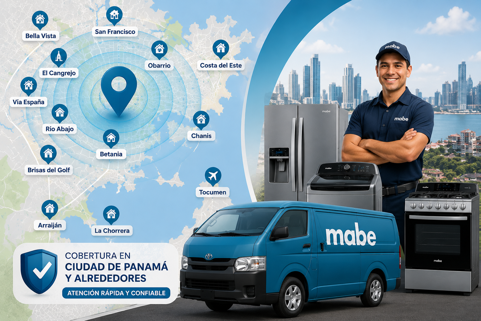 Técnico de servicio Mabe Panamá