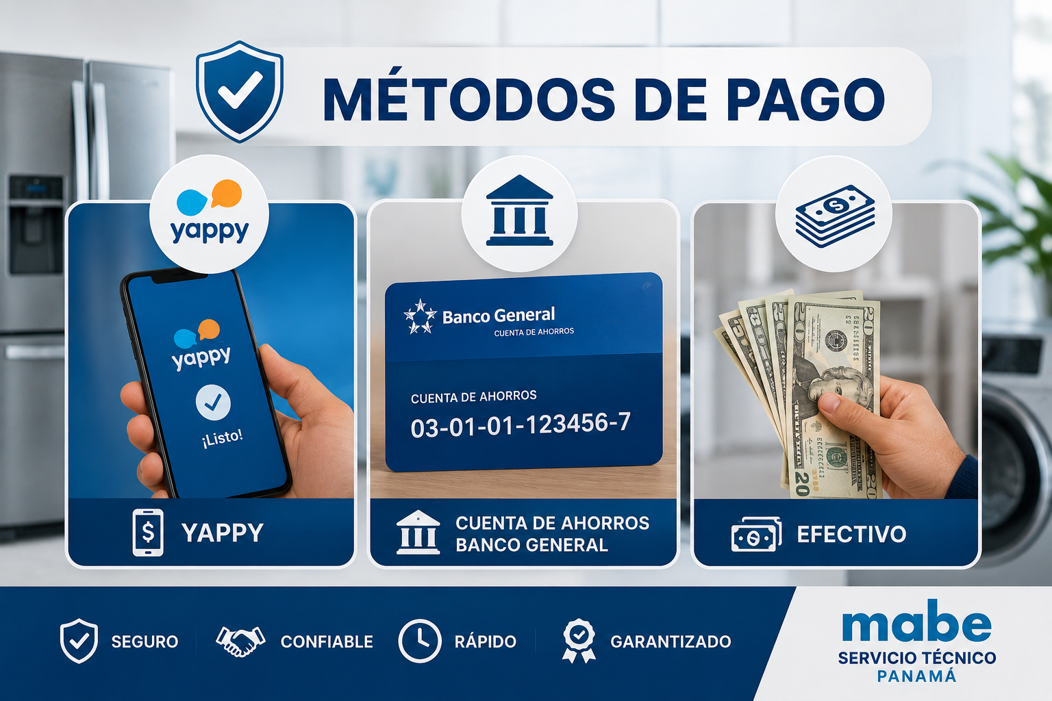 servicio técnico mabe Panamá