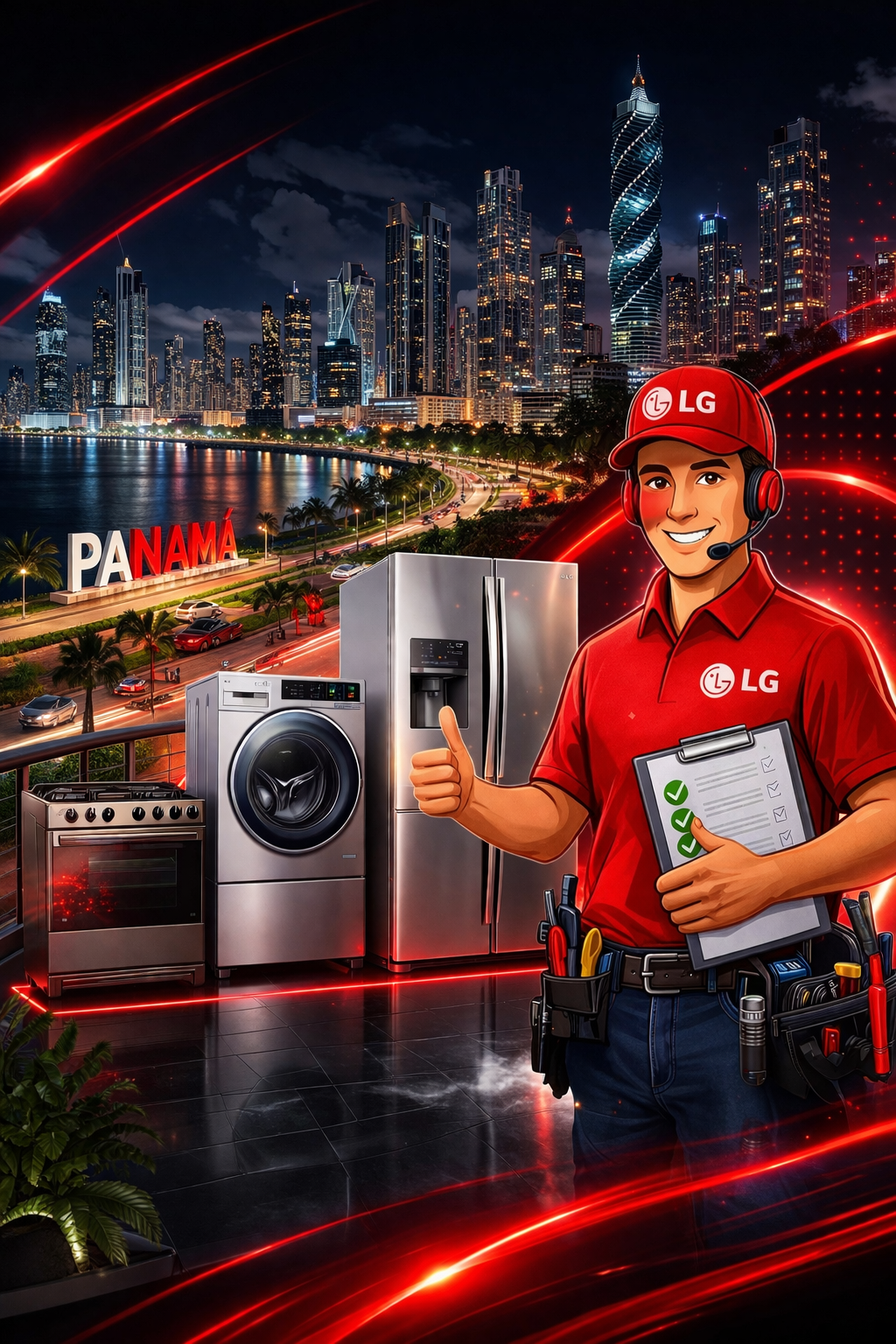 Asistenica tecnica lg panama